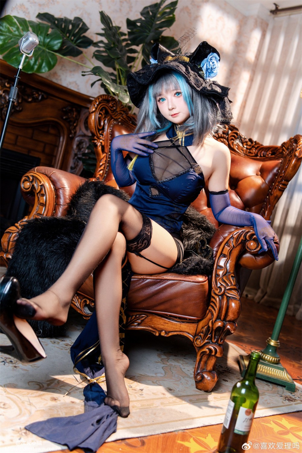 COSPLAY 碧蓝航线 柴郡@喜欢爱理吗