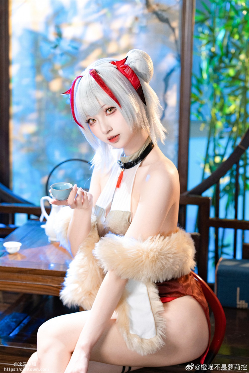 COSPLAY 守夜冠军 明日方舟@橙喵不是萝莉控