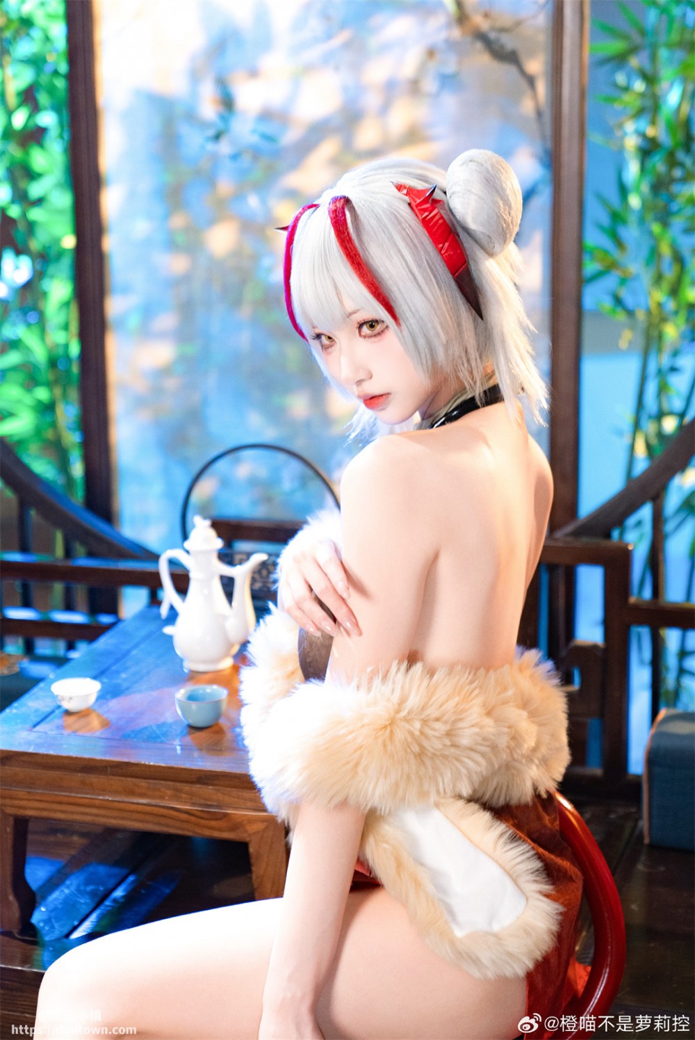 COSPLAY 守夜冠军 明日方舟@橙喵不是萝莉控