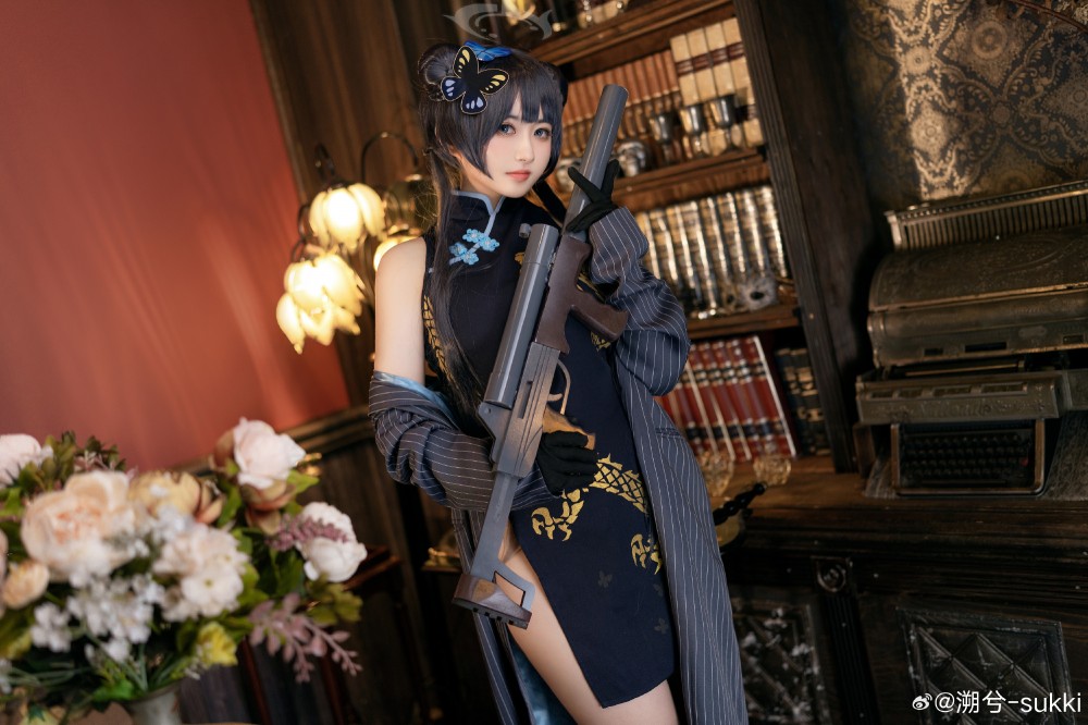 COSPLAY 蔚蓝档案 妃咲@溯兮-sukki