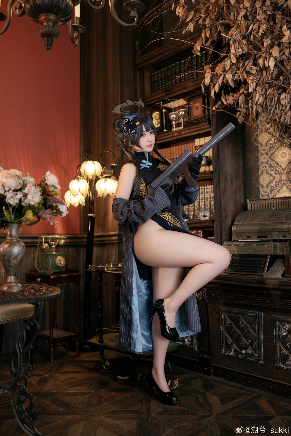 COSPLAY 蔚蓝档案 妃咲@溯兮-sukki