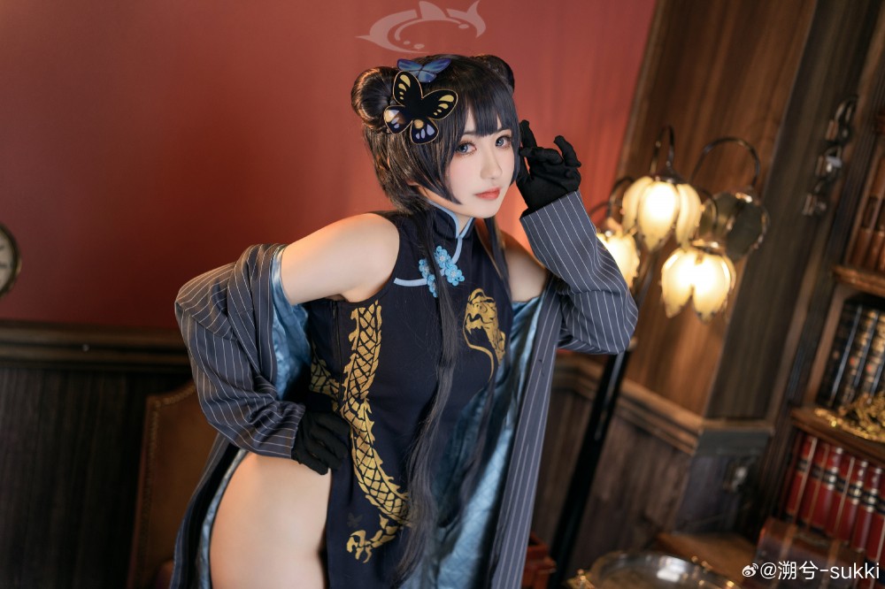 COSPLAY 蔚蓝档案 妃咲@溯兮-sukki