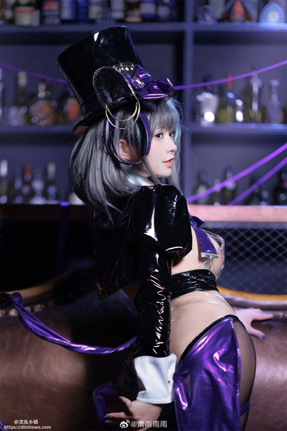 COSPLAY 想看柴郡表演魔术秀喵？ 碧蓝航线 柴郡@肃雨雨雨