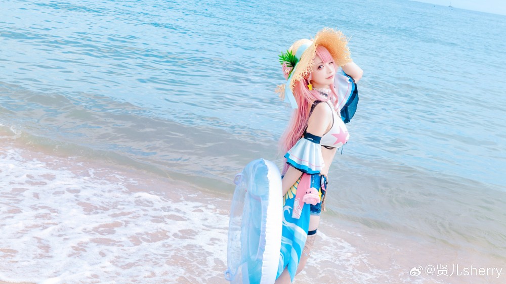 COSPLAY 战双帕弥什 和艾拉邂逅元气夏日@贤儿sherry