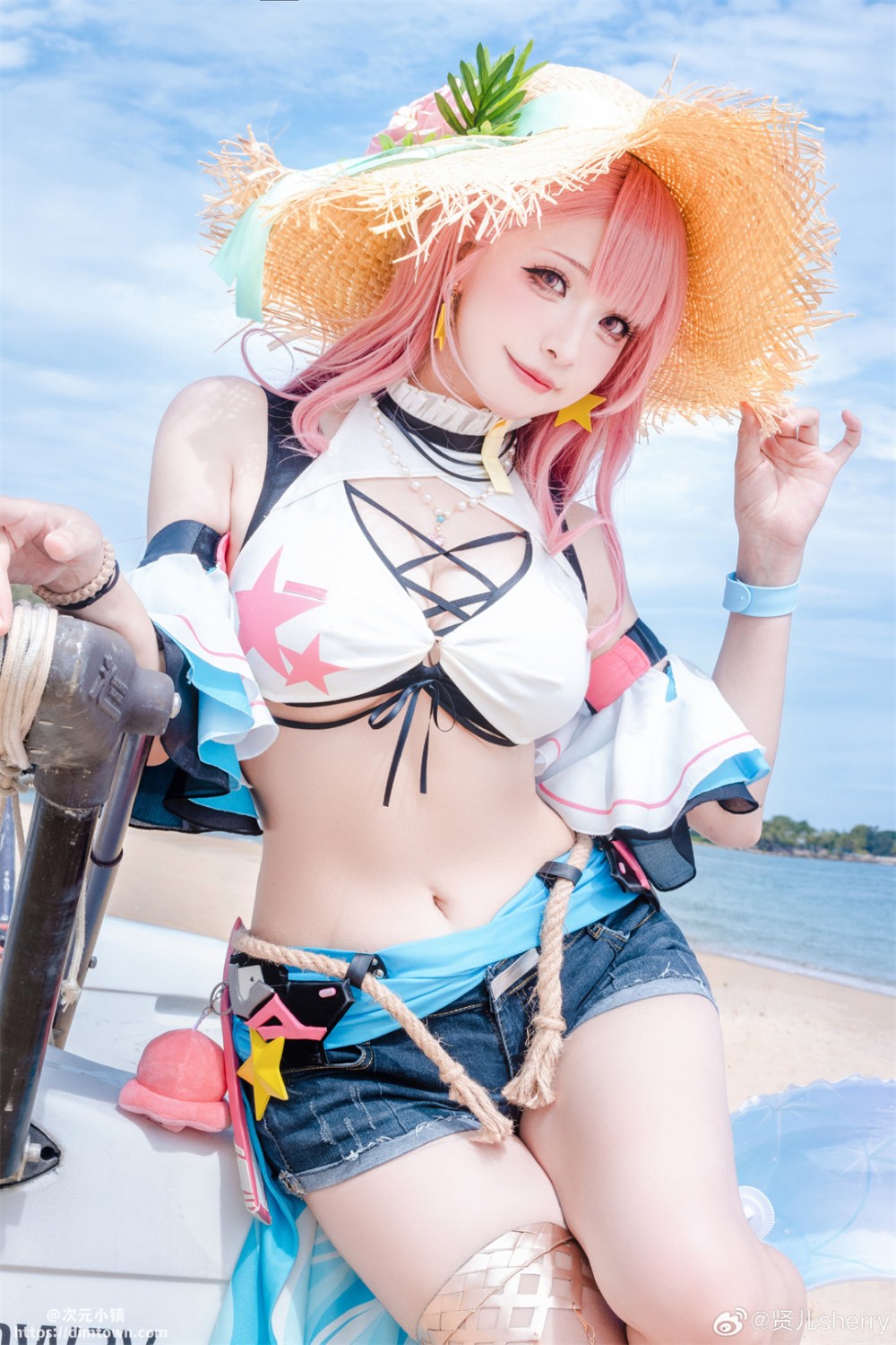 COSPLAY 战双帕弥什 和艾拉邂逅元气夏日@贤儿sherry