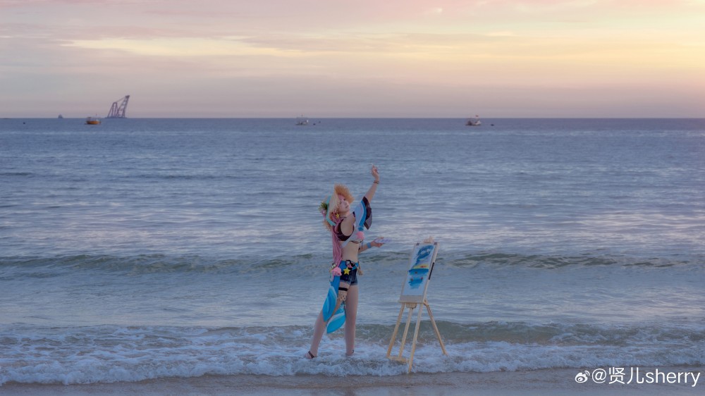 COSPLAY 战双帕弥什 和艾拉邂逅元气夏日@贤儿sherry