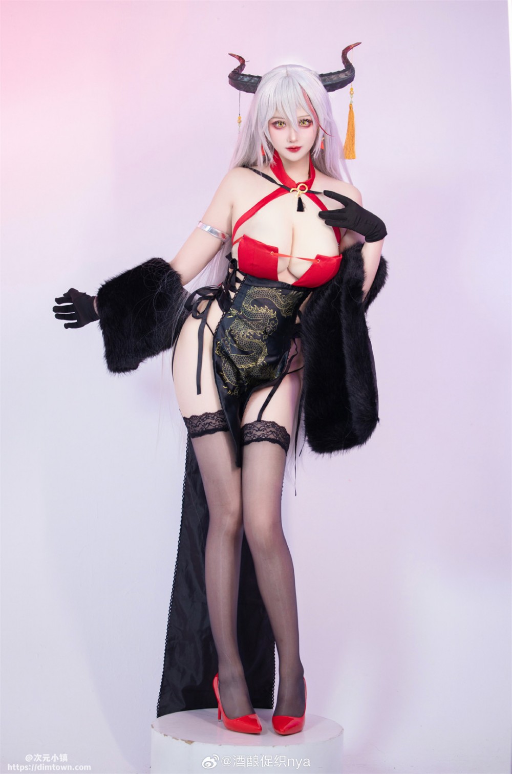 cosplay 碧蓝航线 埃吉尔旗袍@酒酿促织nya