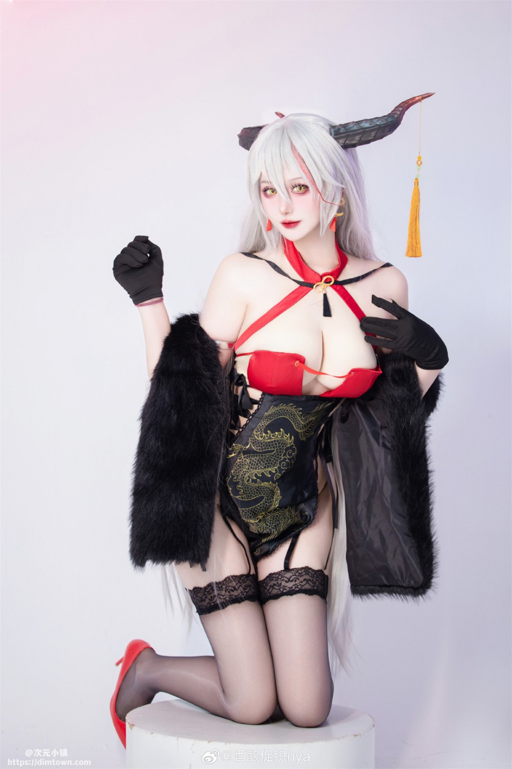 cosplay 碧蓝航线 埃吉尔旗袍@酒酿促织nya