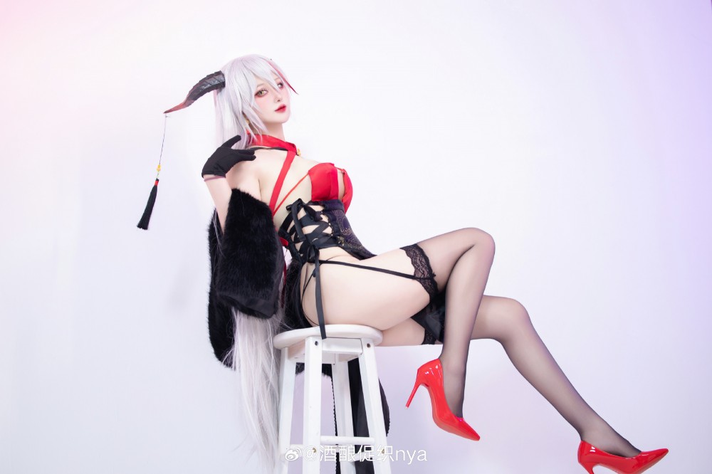 cosplay 碧蓝航线 埃吉尔旗袍@酒酿促织nya