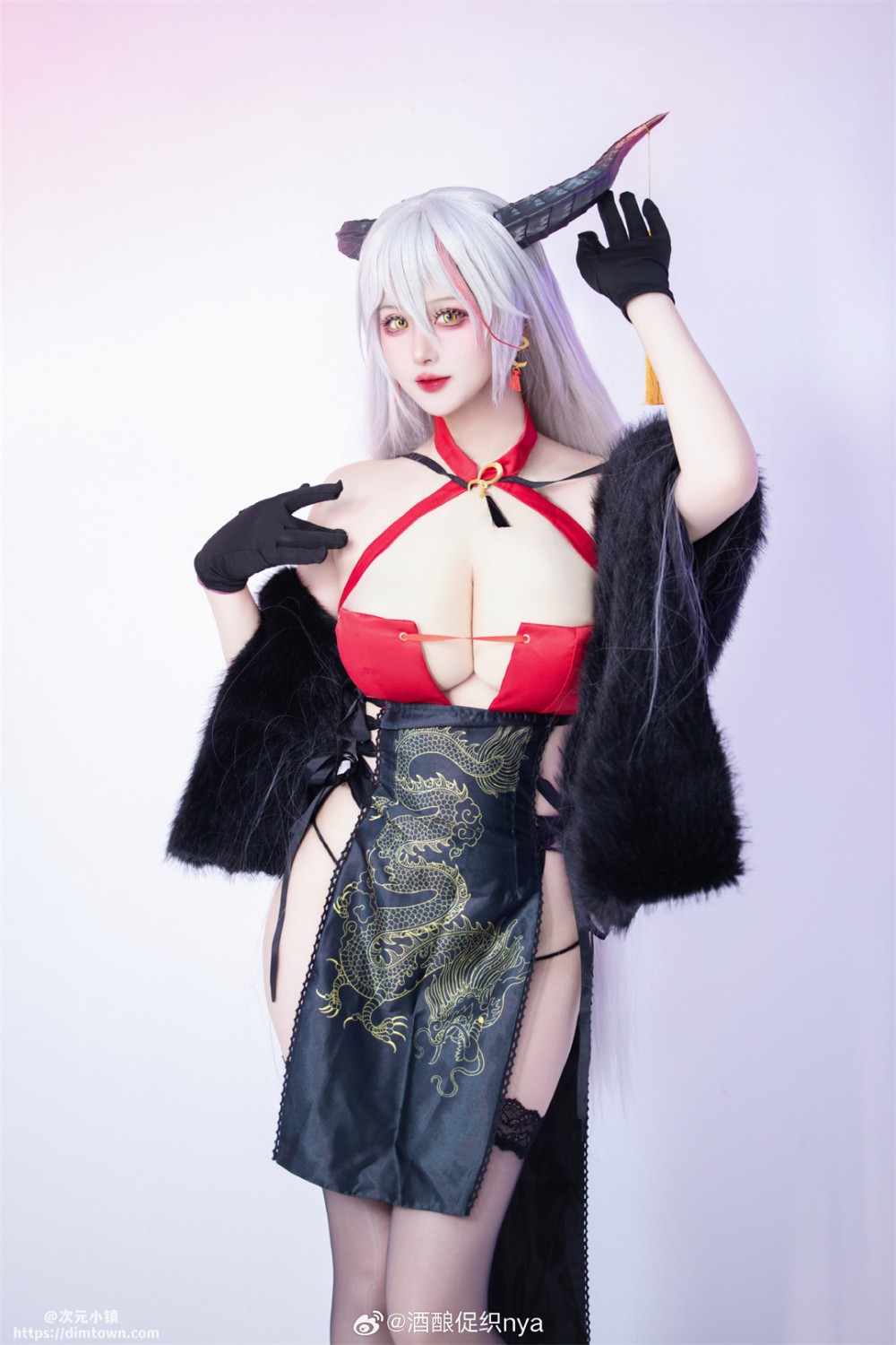 cosplay 碧蓝航线 埃吉尔旗袍@酒酿促织nya