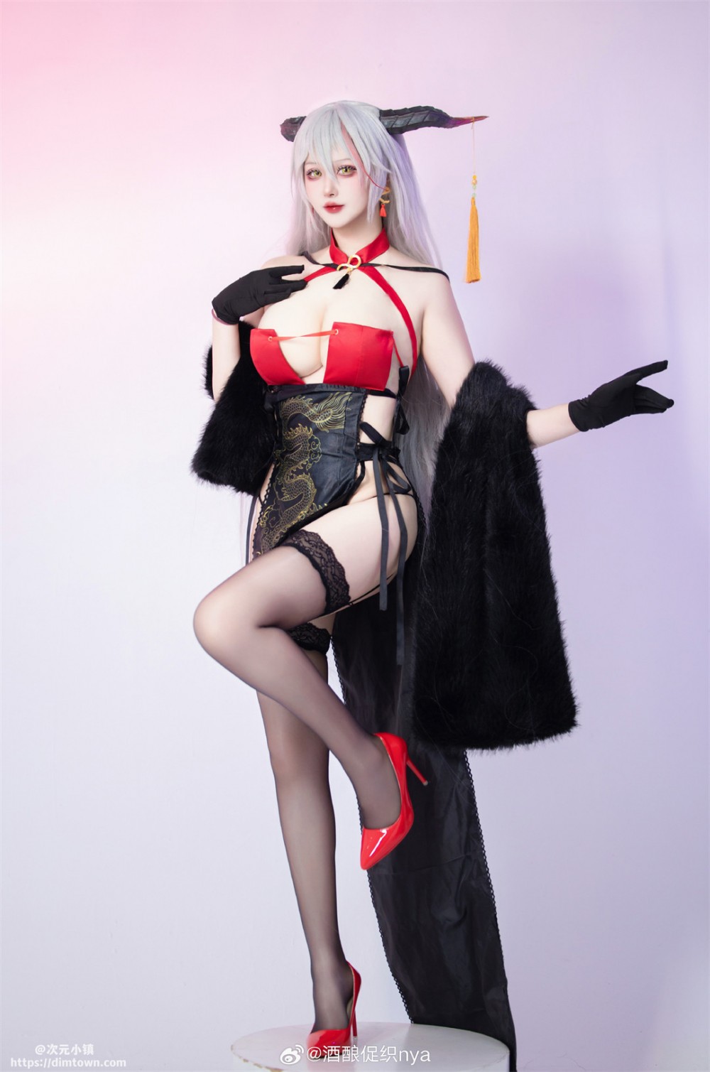 cosplay 碧蓝航线 埃吉尔旗袍@酒酿促织nya