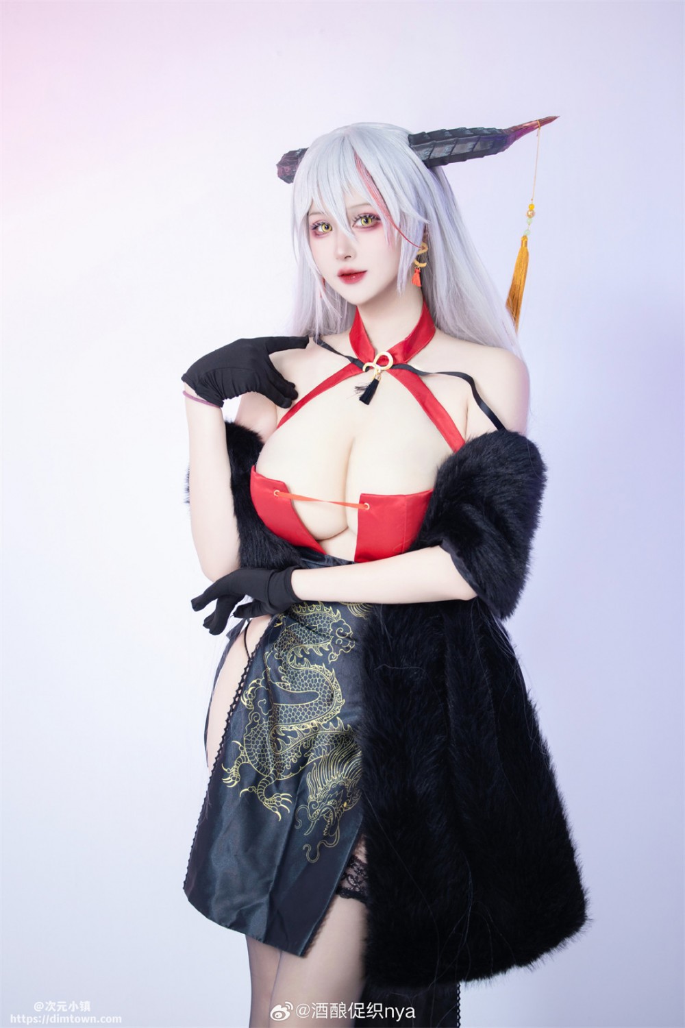 cosplay 碧蓝航线 埃吉尔旗袍@酒酿促织nya