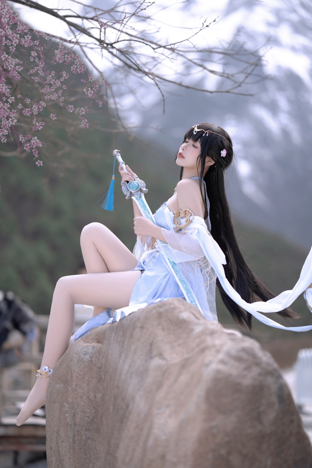 COSPLAY 求医问诊，来找紫萍就好啦 新倩女幽魂 殷紫萍@Momoko葵葵