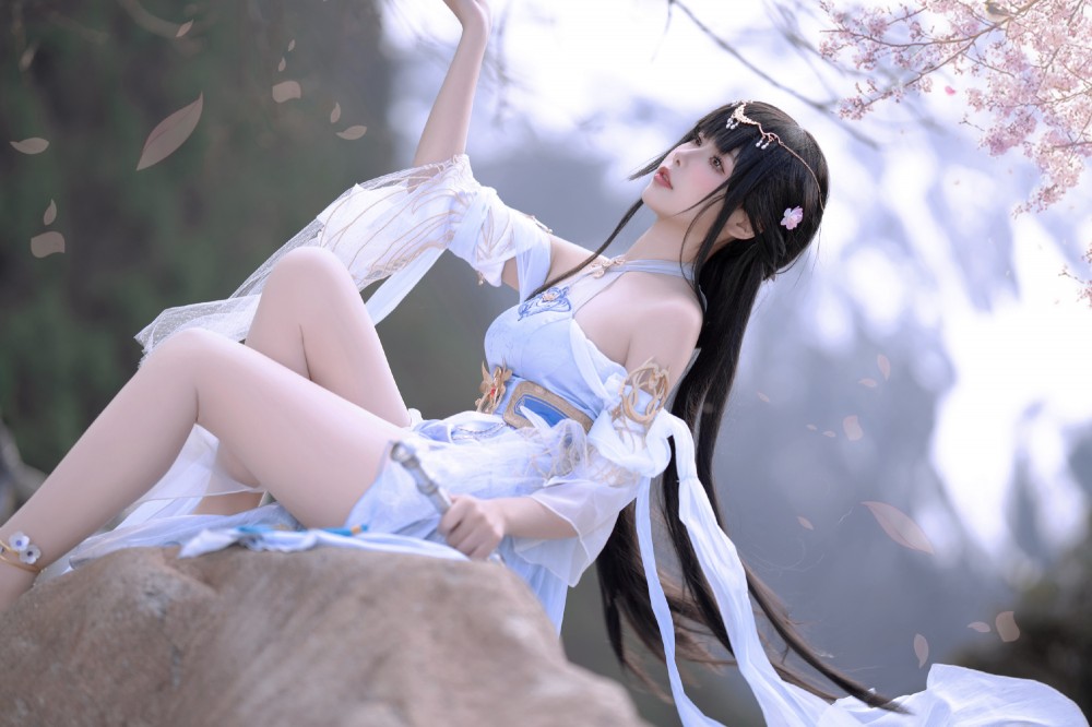 COSPLAY 求医问诊，来找紫萍就好啦 新倩女幽魂 殷紫萍@Momoko葵葵