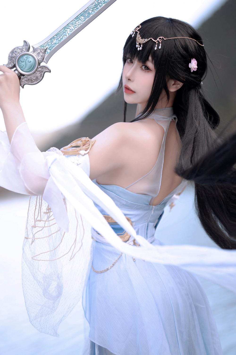 COSPLAY 求医问诊，来找紫萍就好啦 新倩女幽魂 殷紫萍@Momoko葵葵