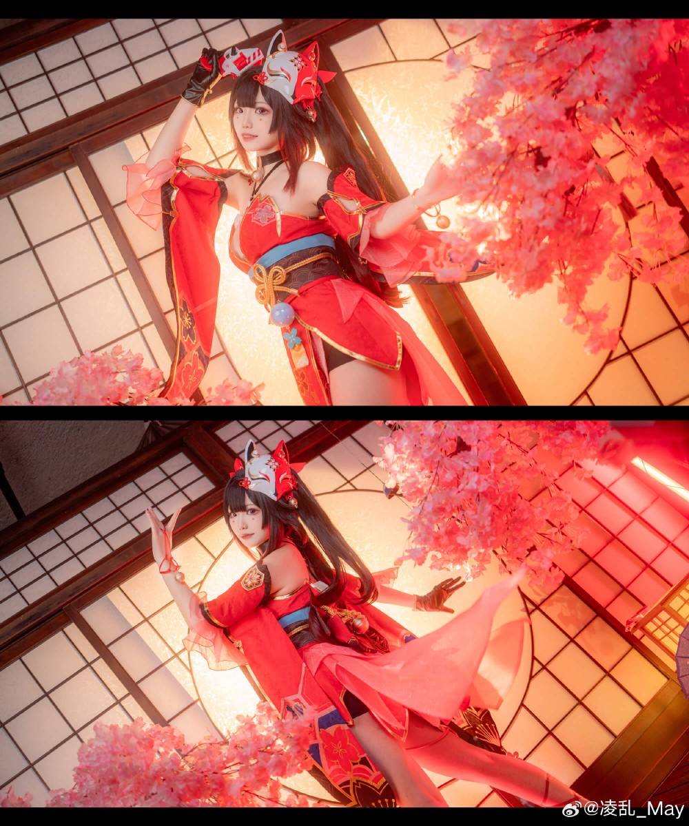 COSPLAY 不要发愣嘛~亲爱的，你要找的花火在~这~里~哦~ 崩坏：星穹铁道 花火@凌乱_May
