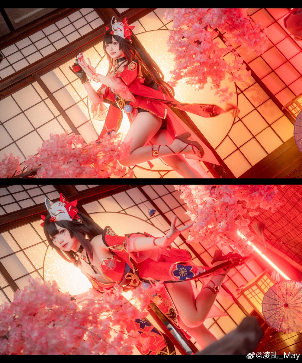 COSPLAY 不要发愣嘛~亲爱的，你要找的花火在~这~里~哦~ 崩坏：星穹铁道 花火@凌乱_May