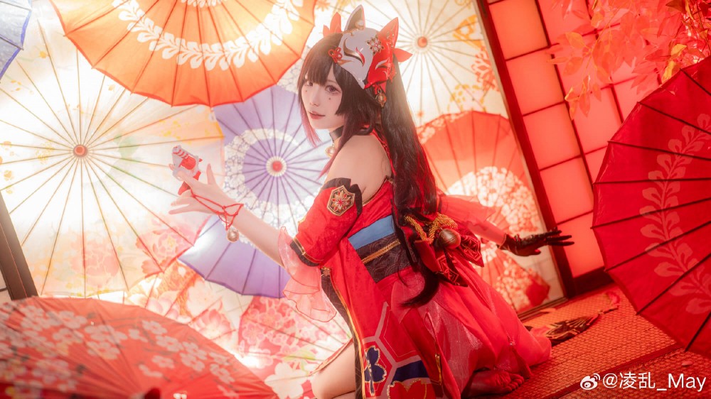 COSPLAY 不要发愣嘛~亲爱的，你要找的花火在~这~里~哦~ 崩坏：星穹铁道 花火@凌乱_May