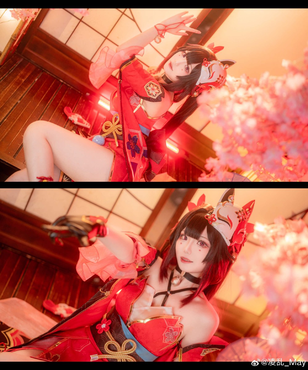 COSPLAY 不要发愣嘛~亲爱的，你要找的花火在~这~里~哦~ 崩坏：星穹铁道 花火@凌乱_May