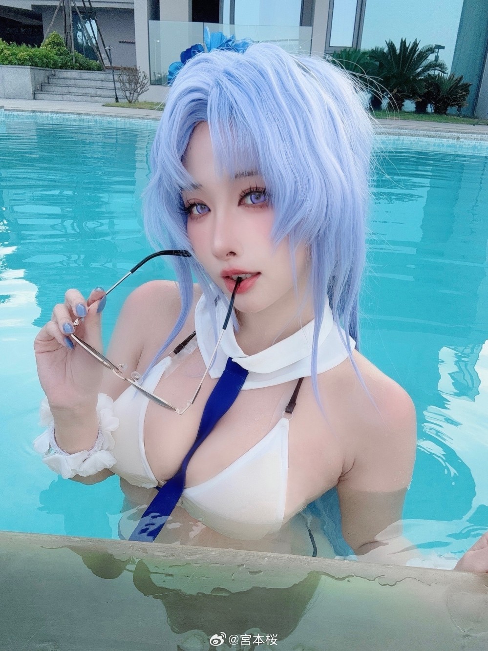 COSPLAY 阿尔萨斯和平时的感觉不太一样……？ 碧蓝航线 阿尔萨斯@宮本桜