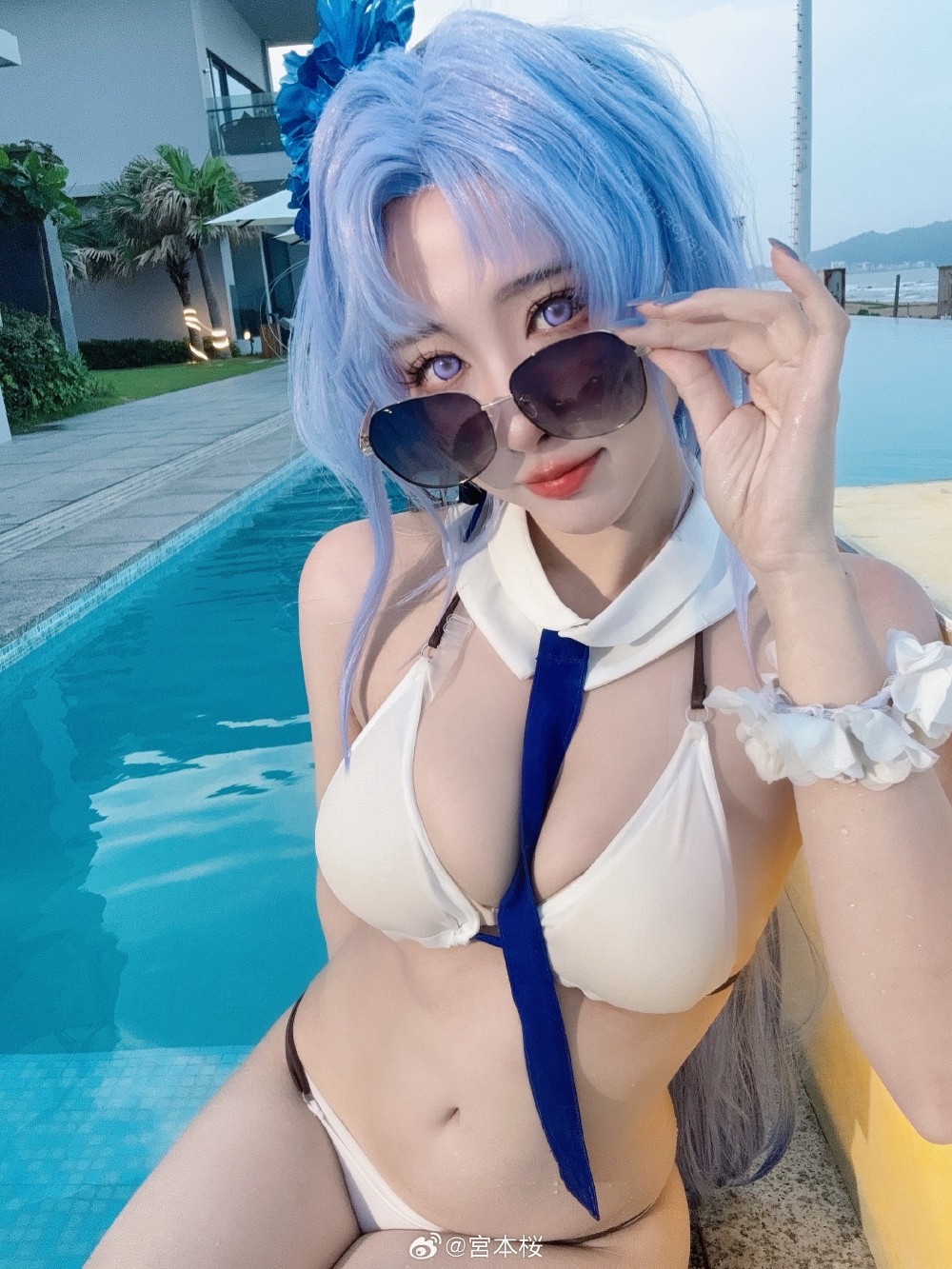 COSPLAY 阿尔萨斯和平时的感觉不太一样……？ 碧蓝航线 阿尔萨斯@宮本桜