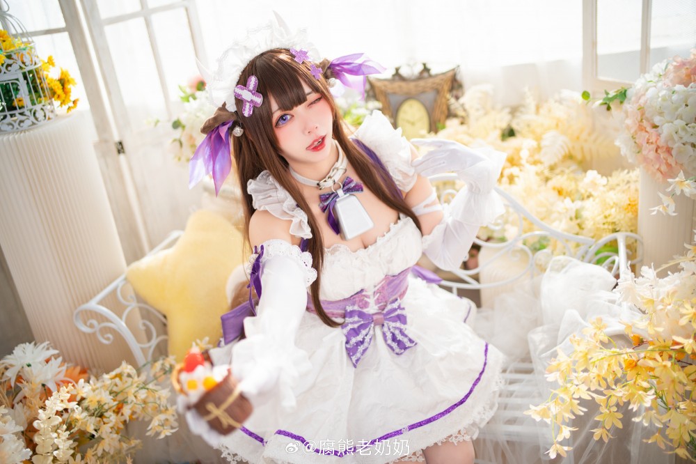 cosplay 是谁的小女仆，赶紧领回家  碧蓝航线 樫野牛牛同人女仆@腐熊老奶奶