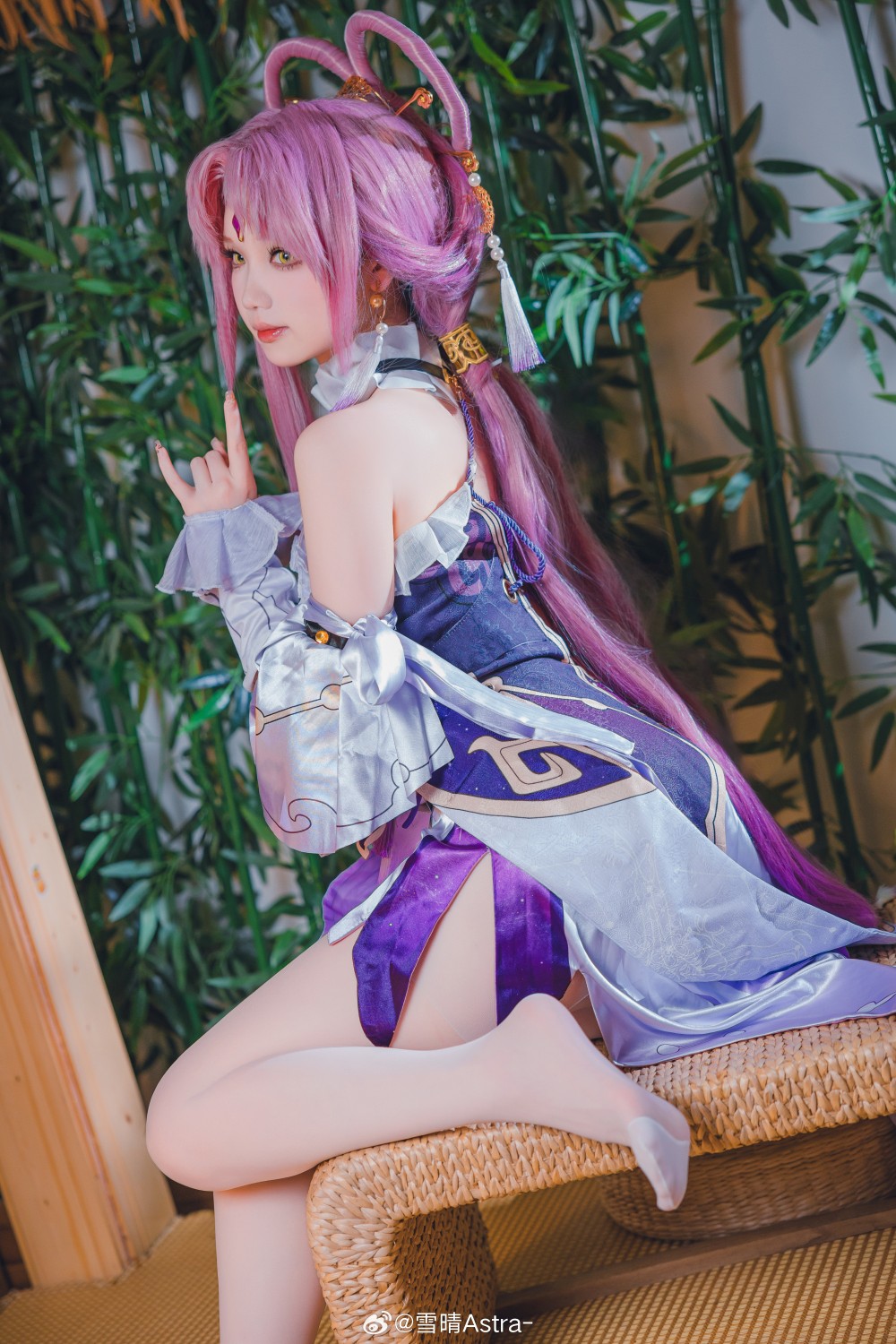 COSPLAY 罗浮太卜司之首，符玄，初次见面…不，该说久见了… 崩坏：星穹铁道@雪晴Astra-