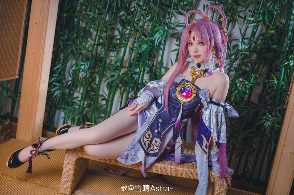 COSPLAY 罗浮太卜司之首，符玄，初次见面…不，该说久见了… 崩坏：星穹铁道@雪晴Astra-