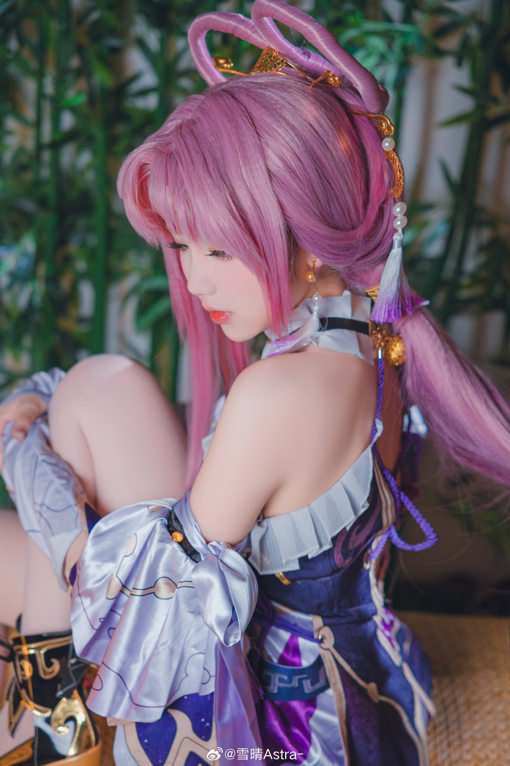 COSPLAY 罗浮太卜司之首，符玄，初次见面…不，该说久见了… 崩坏：星穹铁道@雪晴Astra-