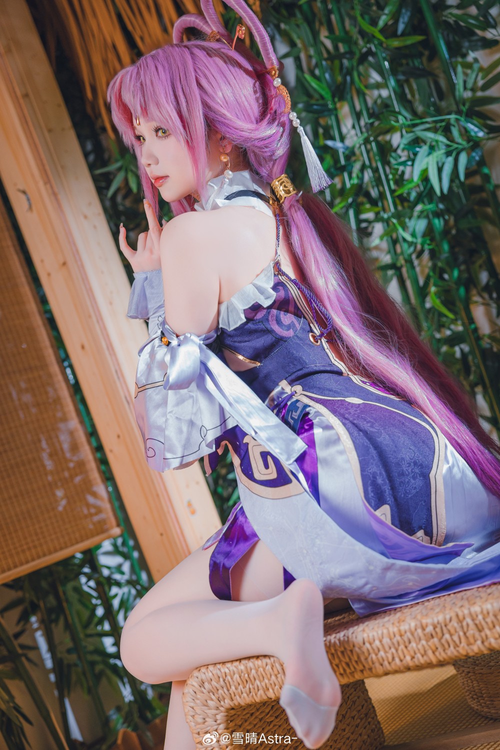 COSPLAY 罗浮太卜司之首，符玄，初次见面…不，该说久见了… 崩坏：星穹铁道@雪晴Astra-