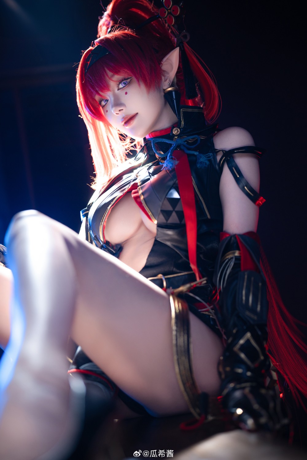 COSPLAY 为了对抗那些无处不在的罪恶…… 鸣潮 吟霖@瓜希酱