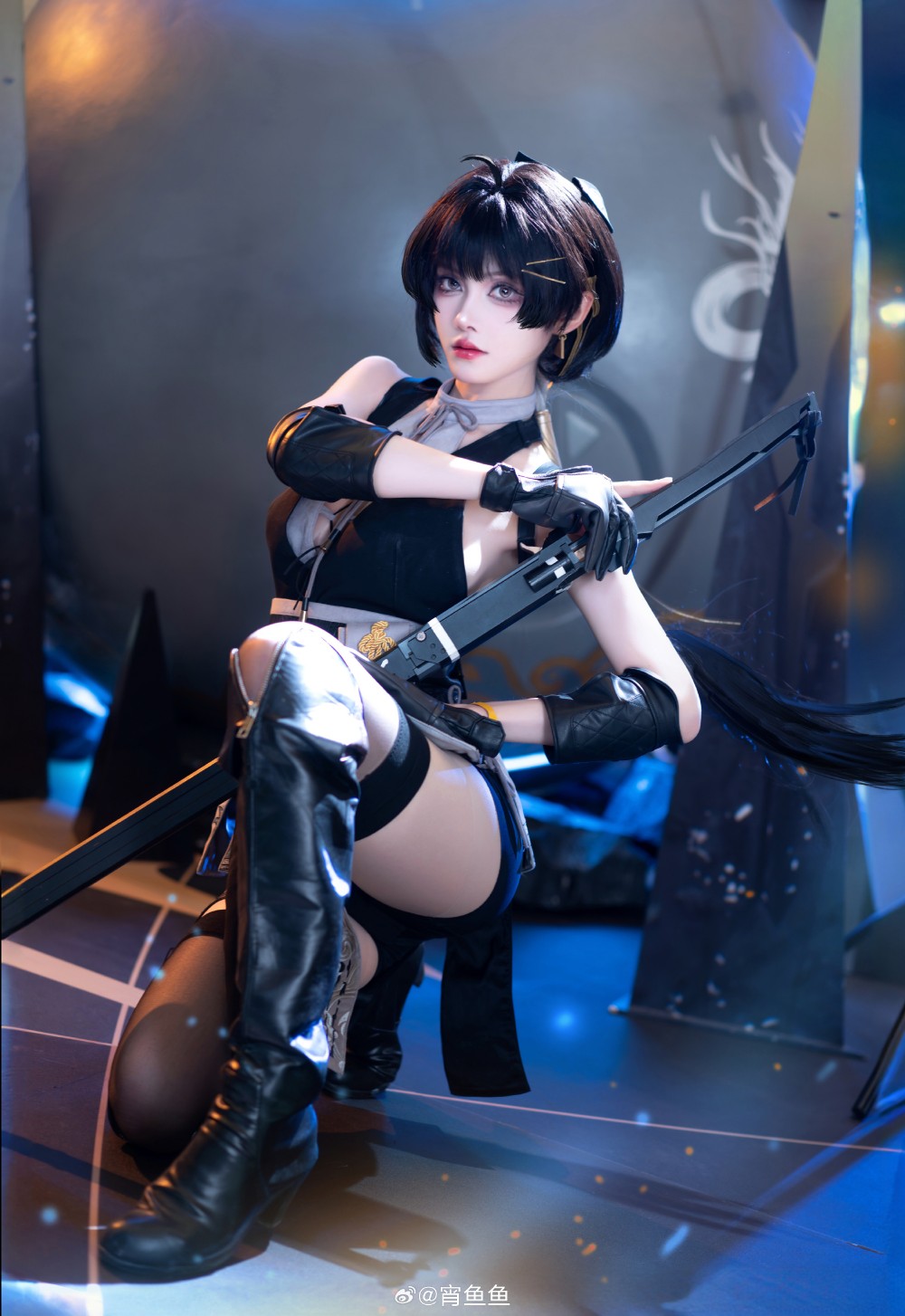 COSPLAY 漂泊者，路途还很遥远，继续前进吧 鸣潮 女漂泊者@宵鱼鱼