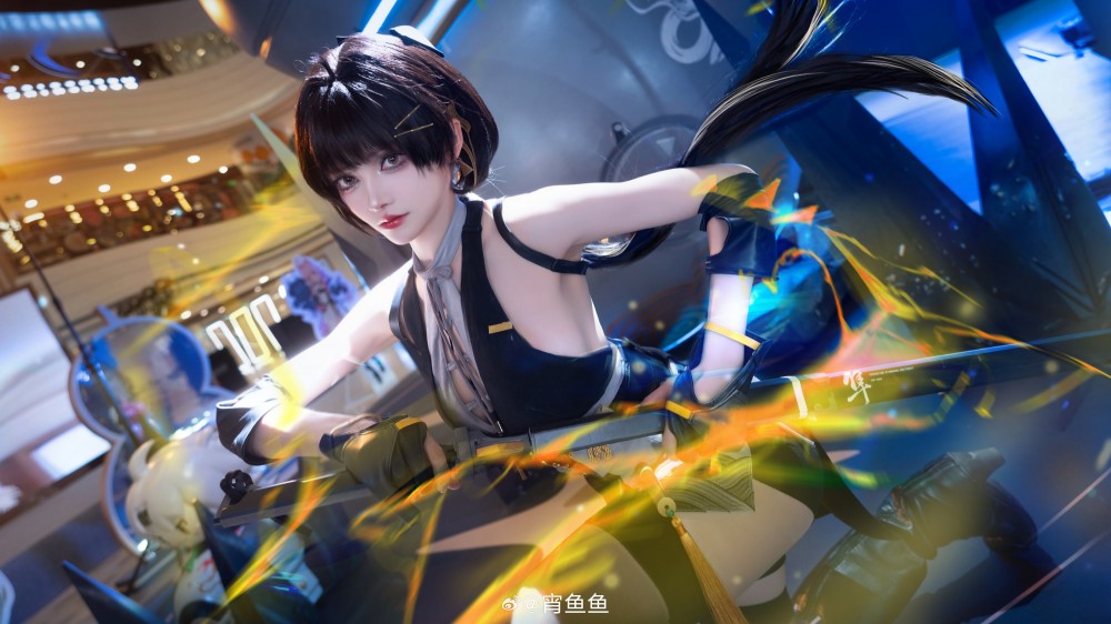 COSPLAY 漂泊者，路途还很遥远，继续前进吧 鸣潮 女漂泊者@宵鱼鱼